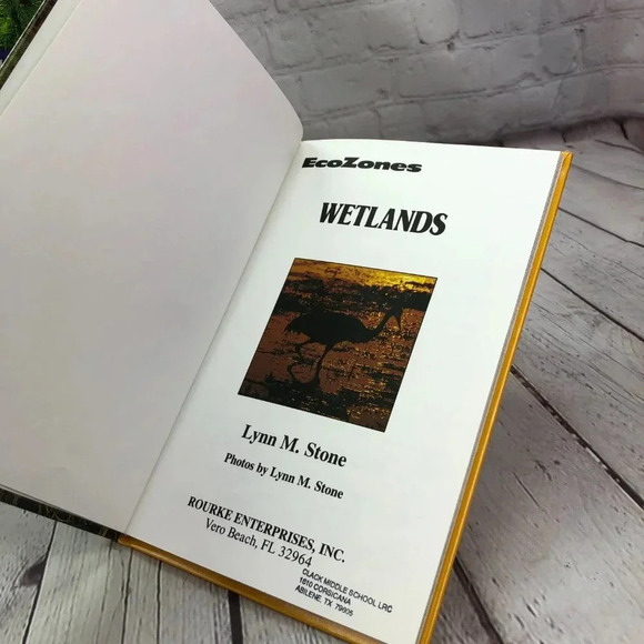 vintage ecozones children's books rain forests wetlands 1989 - Picture 3 of 10